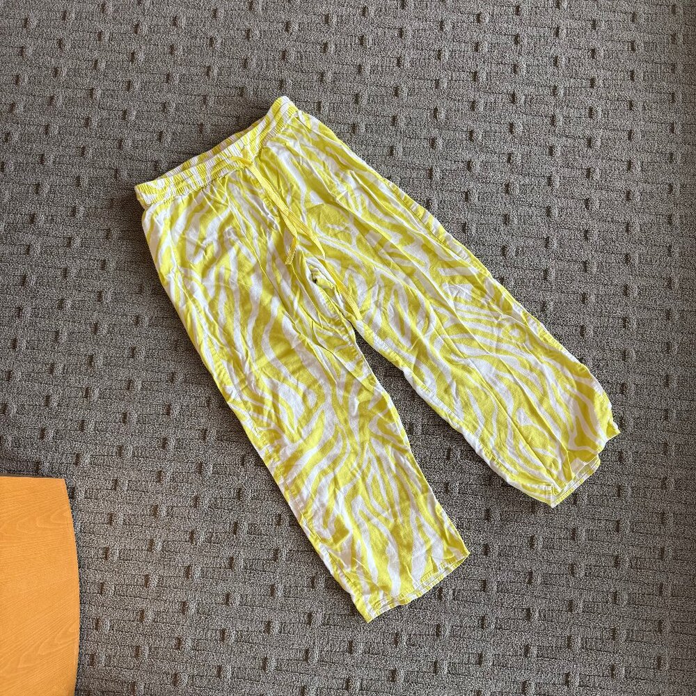 *2 for $5* GUC Anthro PJ pants in Citron Zebra - Picture 4 of 6